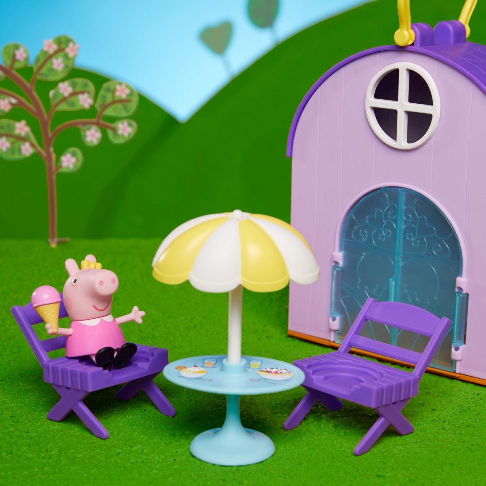 Ігровий набір Пеппа у магазині морозива Peppa Pig F4387 магазин, фігурка, аксесуари