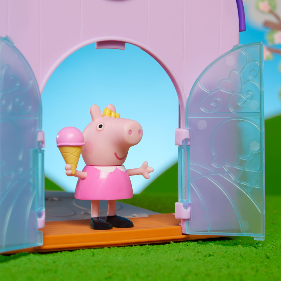 Ігровий набір Пеппа у магазині морозива Peppa Pig F4387 магазин, фігурка, аксесуари