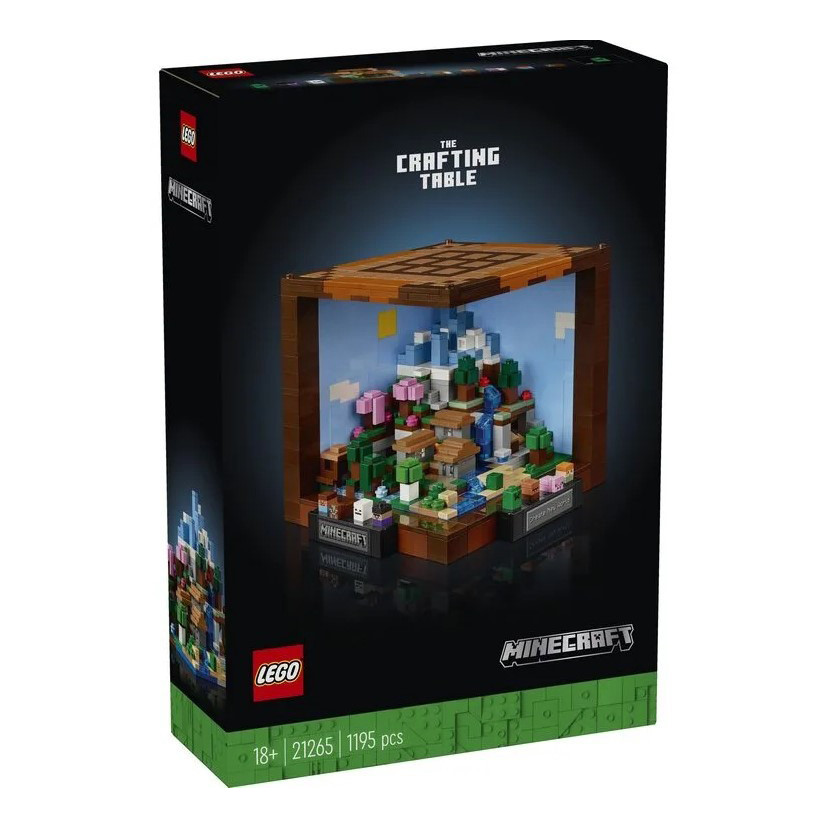 Конструктор LEGO Minecraft Верстак 21265, 1195 деталей