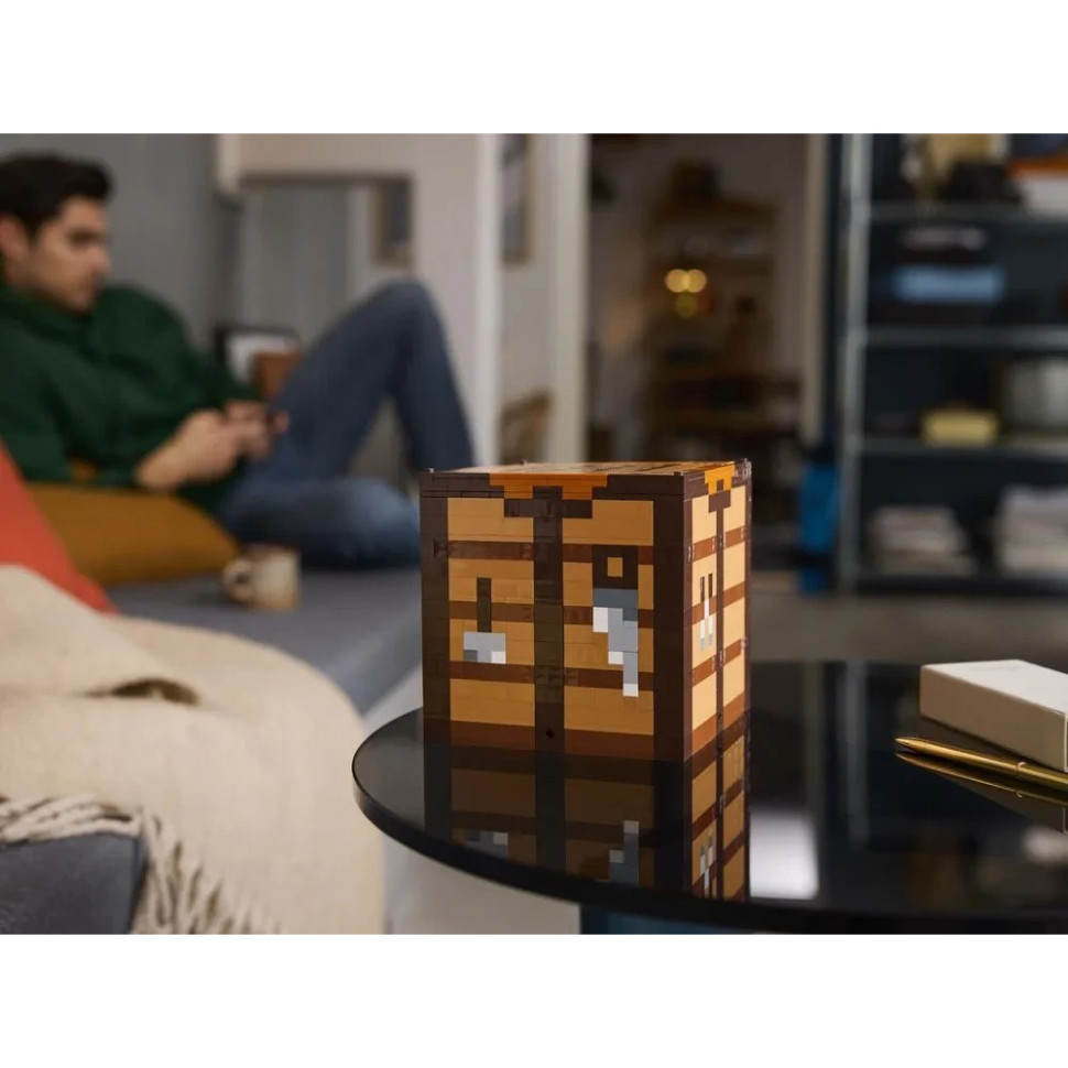 Конструктор LEGO Minecraft Верстак 21265, 1195 деталей