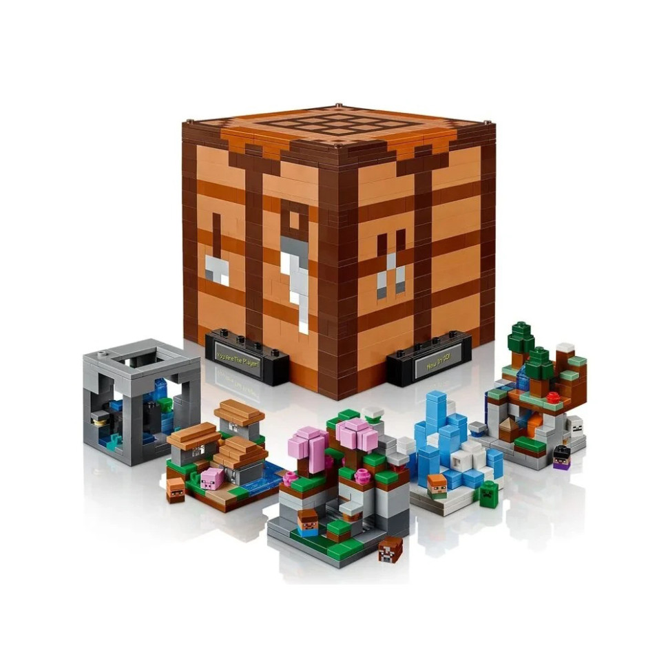 Конструктор LEGO Minecraft Верстак 21265, 1195 деталей