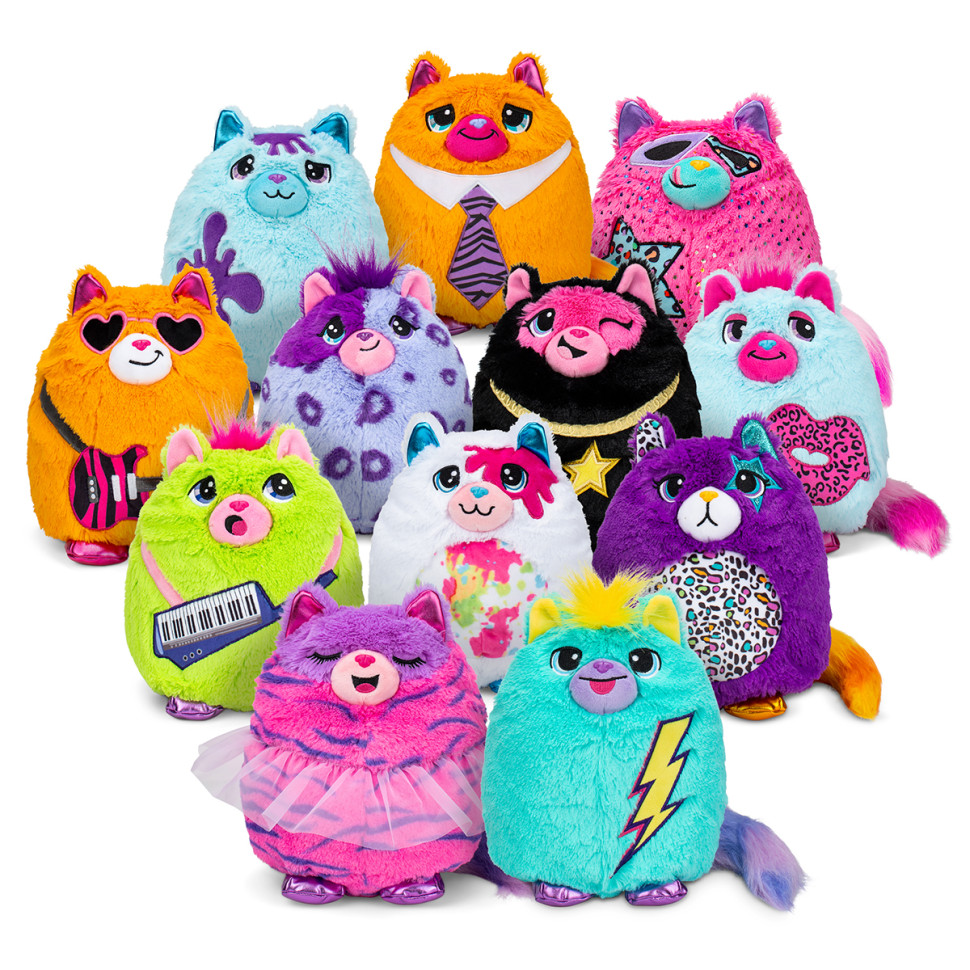 Мягкая игрушка Котик в банке Misfittens W3 03936(W3) в ассортименте