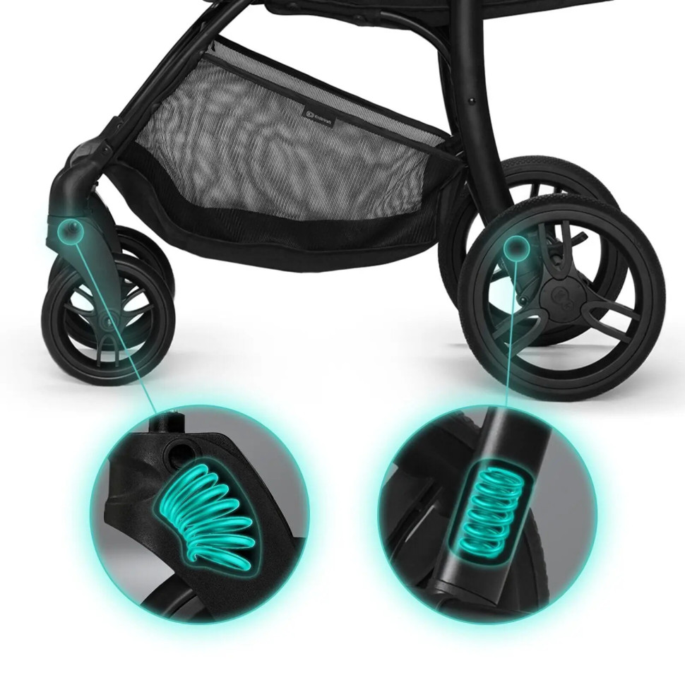 Прогулочная коляска Cruiser Kinderkraft KKWCRUIBLK0000 Black 