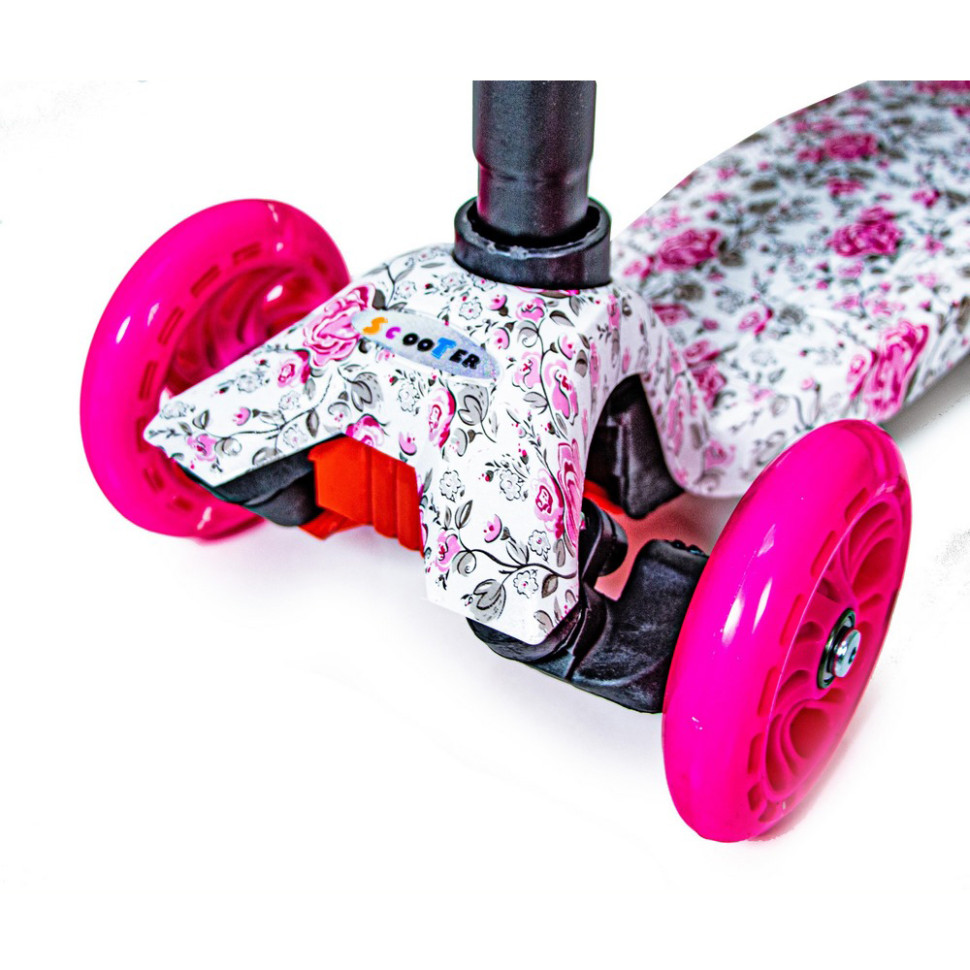 Детский самокат 3-х колесный MAXI Bambi 1129132051 до 25 кг
