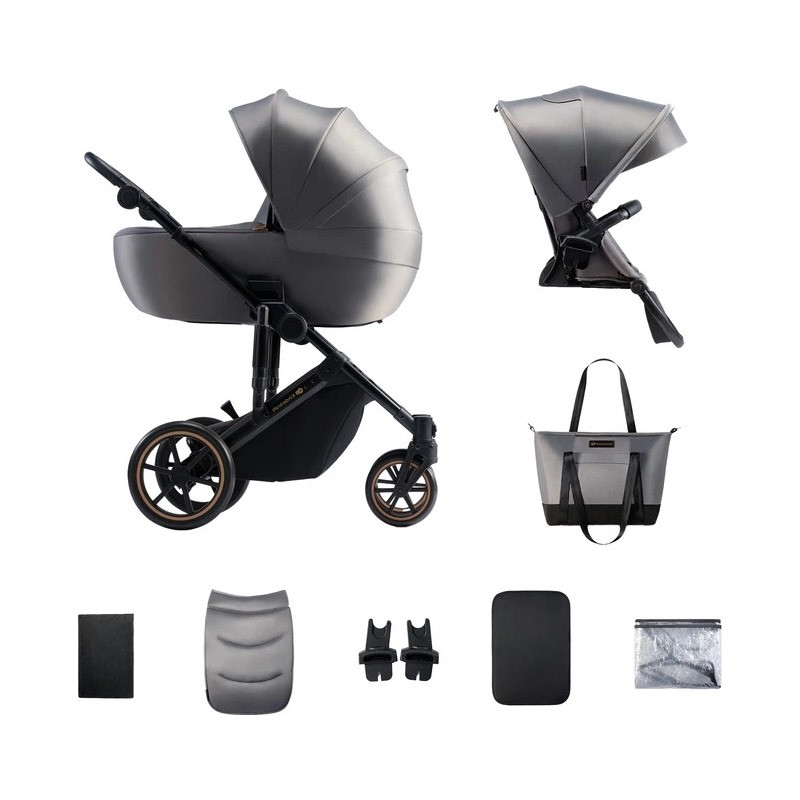 Універсальна коляска 2 в 1 Prime 2 Kinderkraft KSPRIM02GRY2000 Shadow Grey