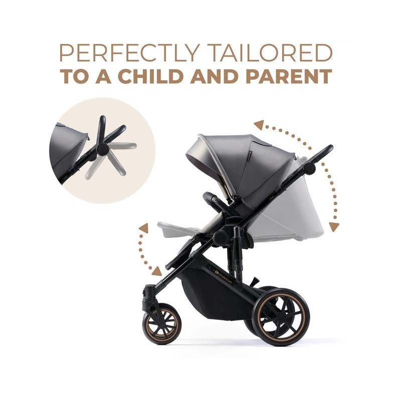 Універсальна коляска 2 в 1 Prime 2 Kinderkraft KSPRIM02GRY2000 Shadow Grey