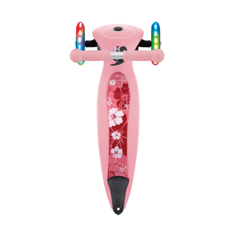 Самокат серії JUNIOR FOLDABLE FANTASY LIGHTS GLOBBER 433-210 рожевий, до 50 кг 3 колеса