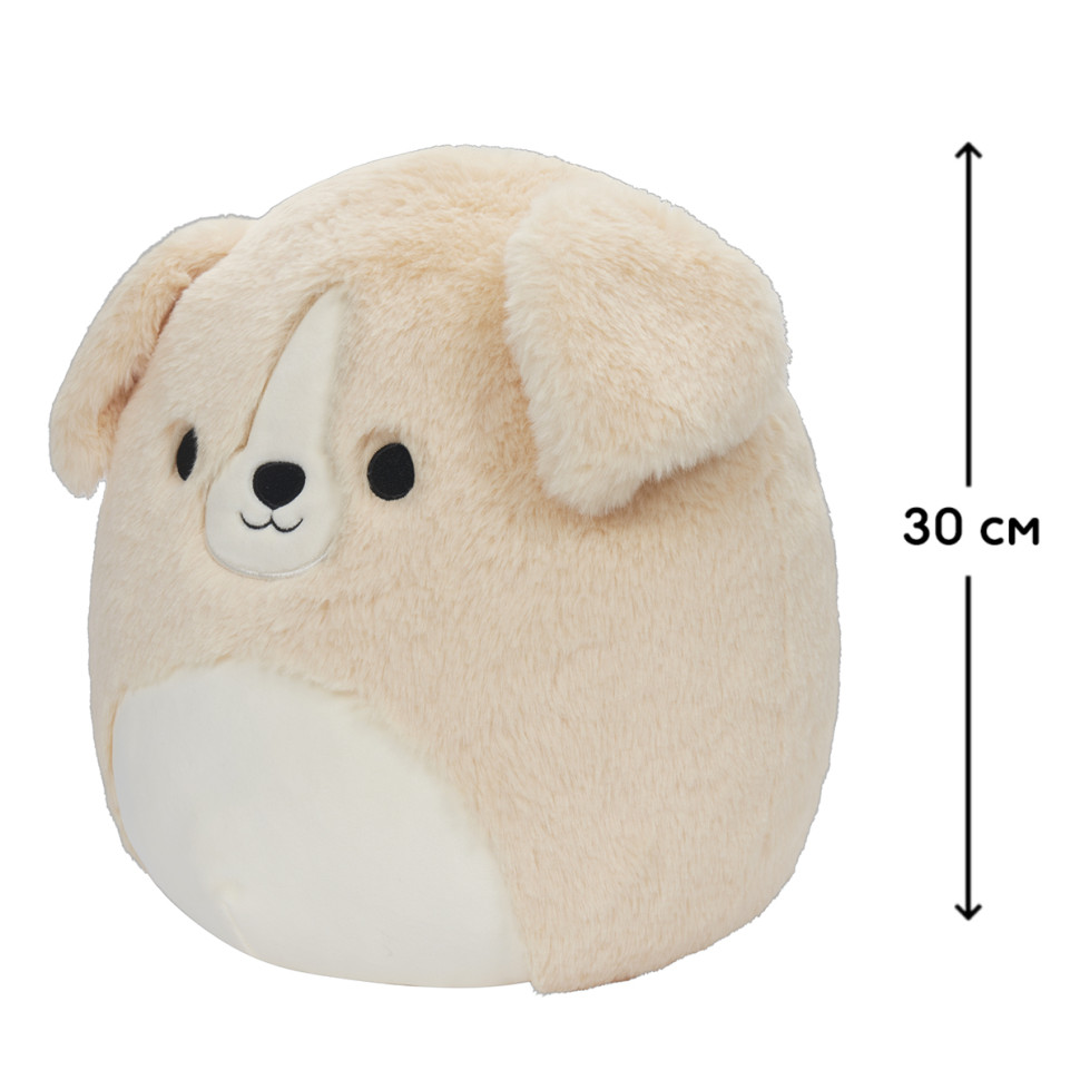 Мягкая игрушка Лабрадор Стеван Squishmallows SQCR00342, 30 см