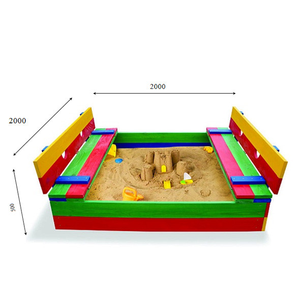 Дитяча пісочниця-30 SportBaby розмір 200х200см