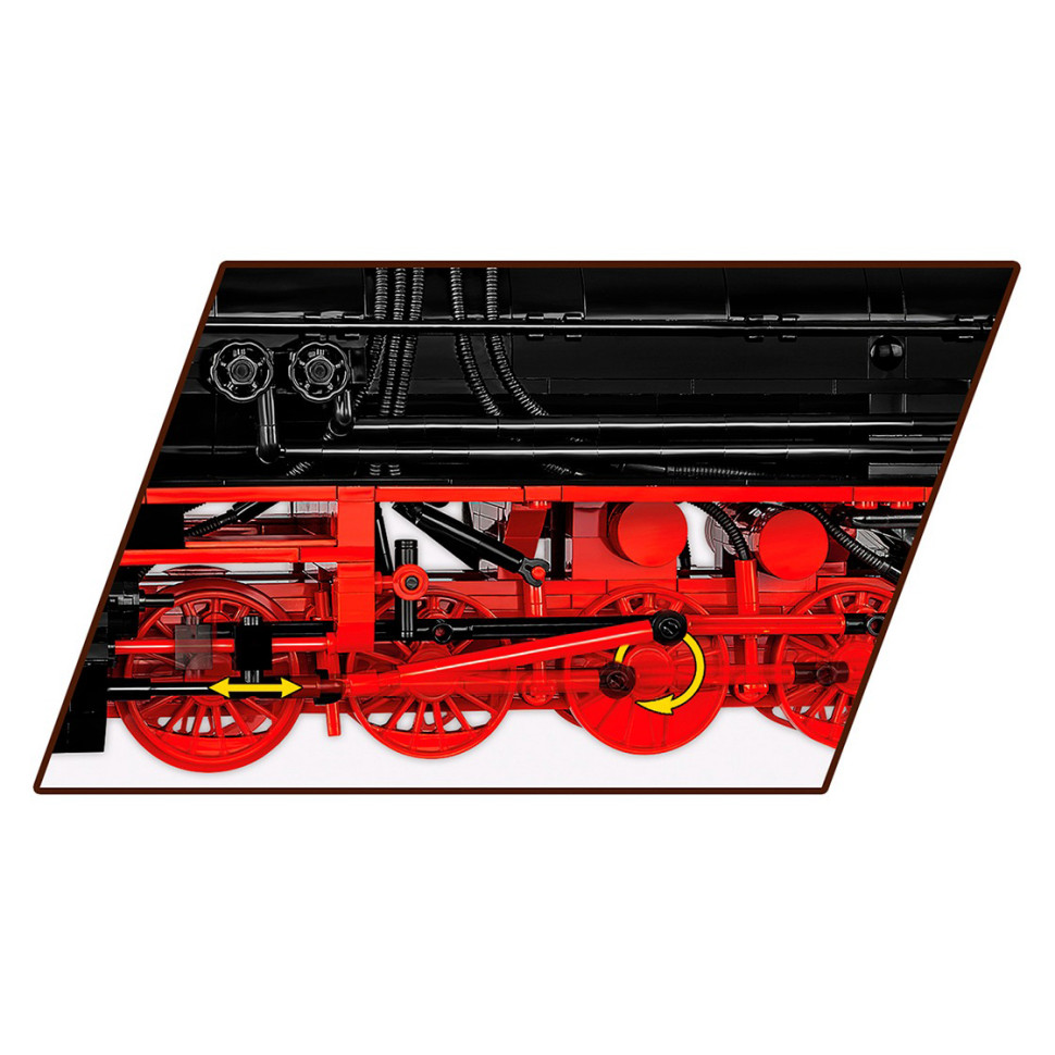 Конструктор Локомотив DR BR Class 52 COBI COBI-6280 Ексклюзивний набір 2623 деталей 1:35