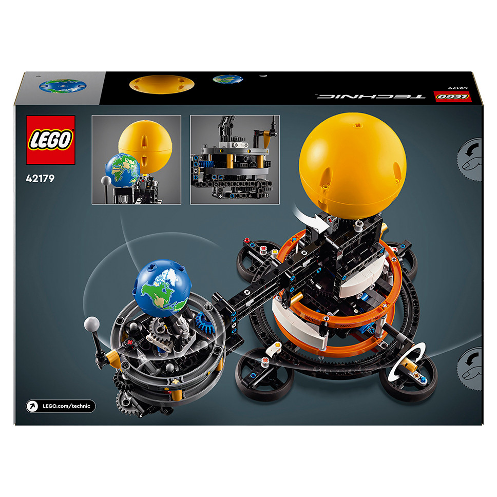 Конструктор LEGO Technic Земля та Місяць на орбіті 42179, 526 деталей 