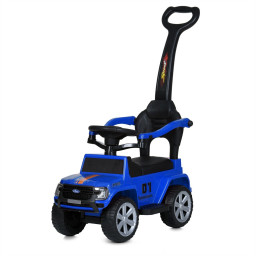 Детская каталка-толокар 2 в 1 Bambi Racer M 5804EL-4 с родительской ручкой Детская каталка-толокар 2 в 1 Bambi Racer M 5804EL-4 с родительской ручкой