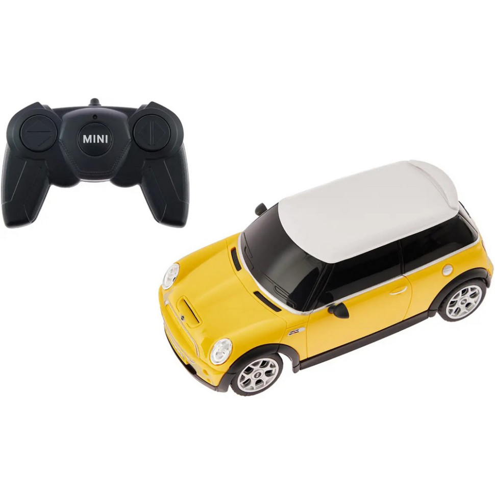 Машинка на радіокеруванні BMW Mini Cooper Rastar 15000 yellow 1:24