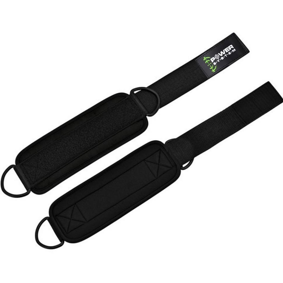 Манжеты на щиколотку Ankle Strap Gym Guy Power System PS-3460_Green, Black