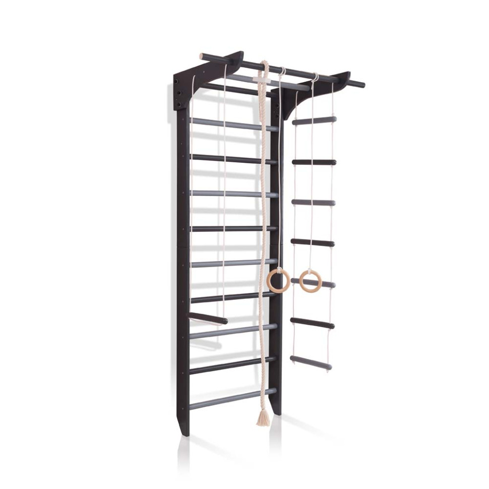 Спортивний куточок SportBaby 7-Lux 1-220 з трапецією та кільцями
