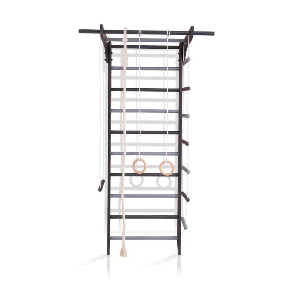 Спортивний куточок SportBaby 7-Lux 1-220 з трапецією та кільцями