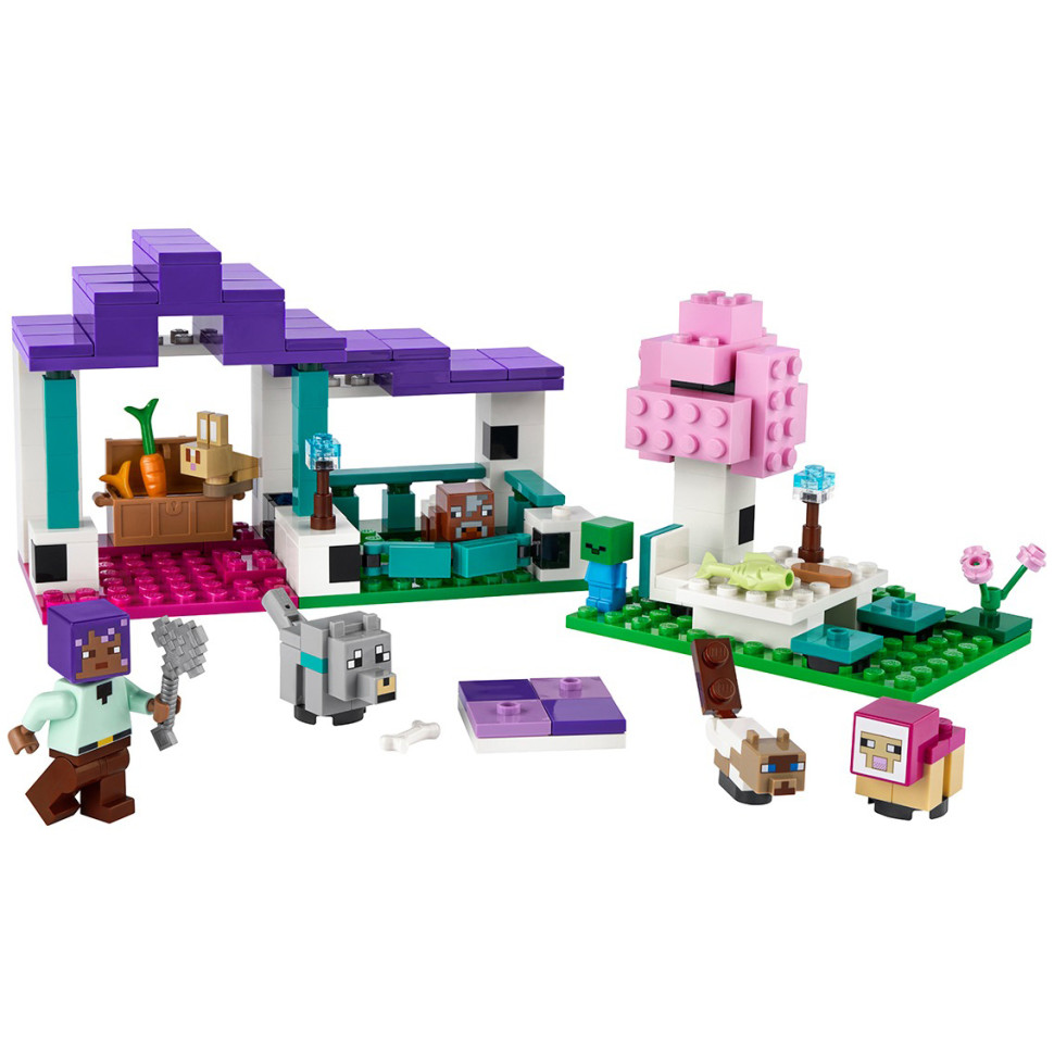 Конструктор Lego Minecraft Приют для животных 21253LG 206 деталей