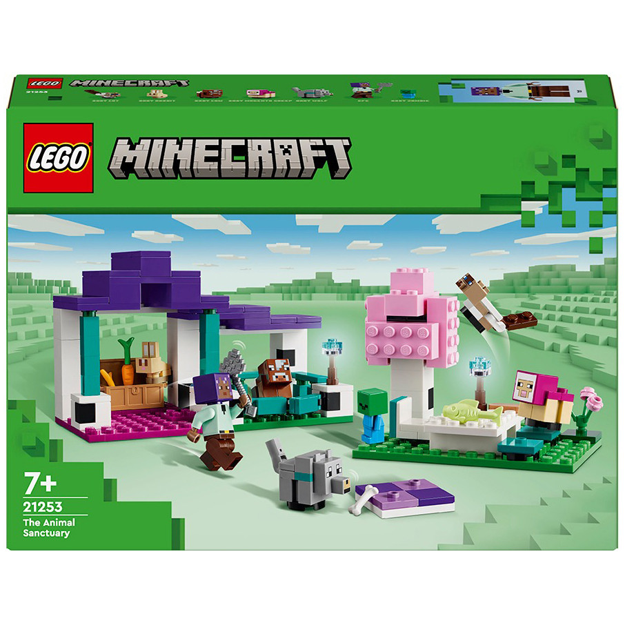 Конструктор Lego Minecraft Приют для животных 21253LG 206 деталей