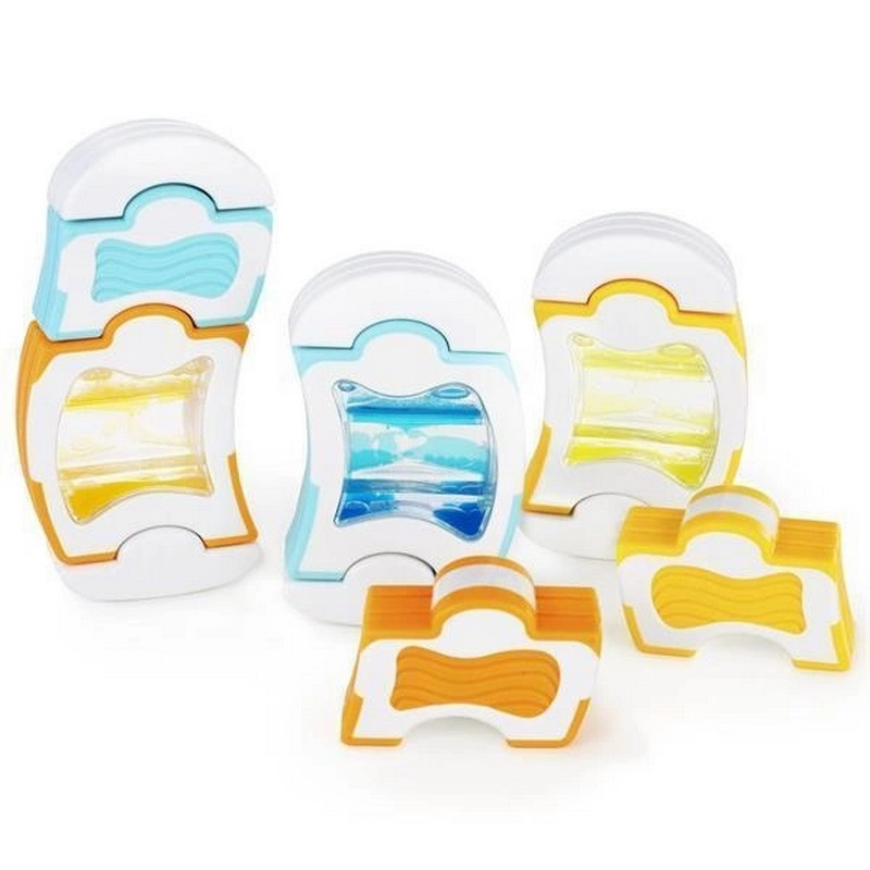 Магнітний конструктор Grippies Waves Guidecraft G8325, 12 деталей