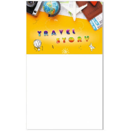 Блокнот на магніті Travel story "Відпустка" Jumbi Kt30072104, 30 аркушів