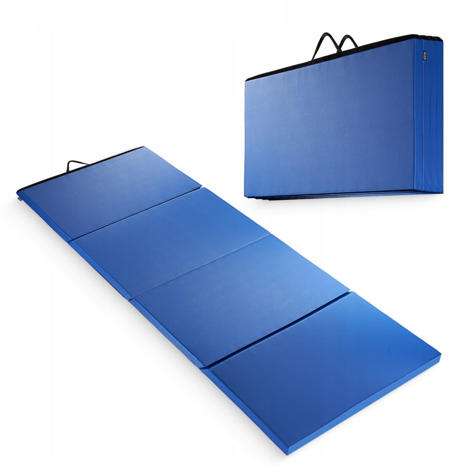 Мат гимнастический складной XL 4FIZJO P-5907739319715 Blue 240 x 120 x 5 см
