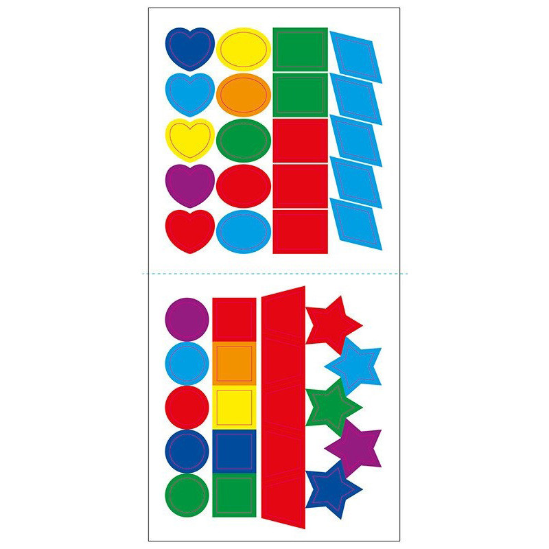 Мозаїка з наліпок для малюків