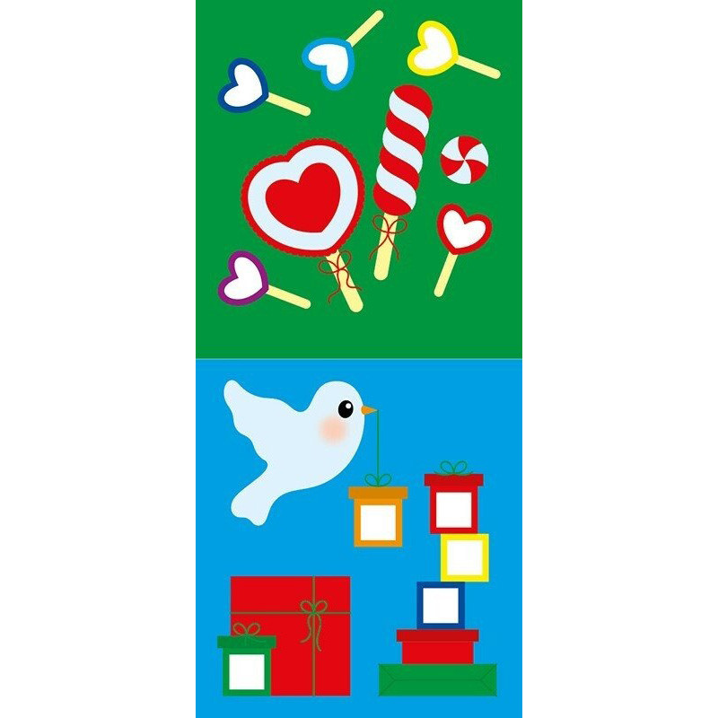 Мозаїка з наліпок для малюків