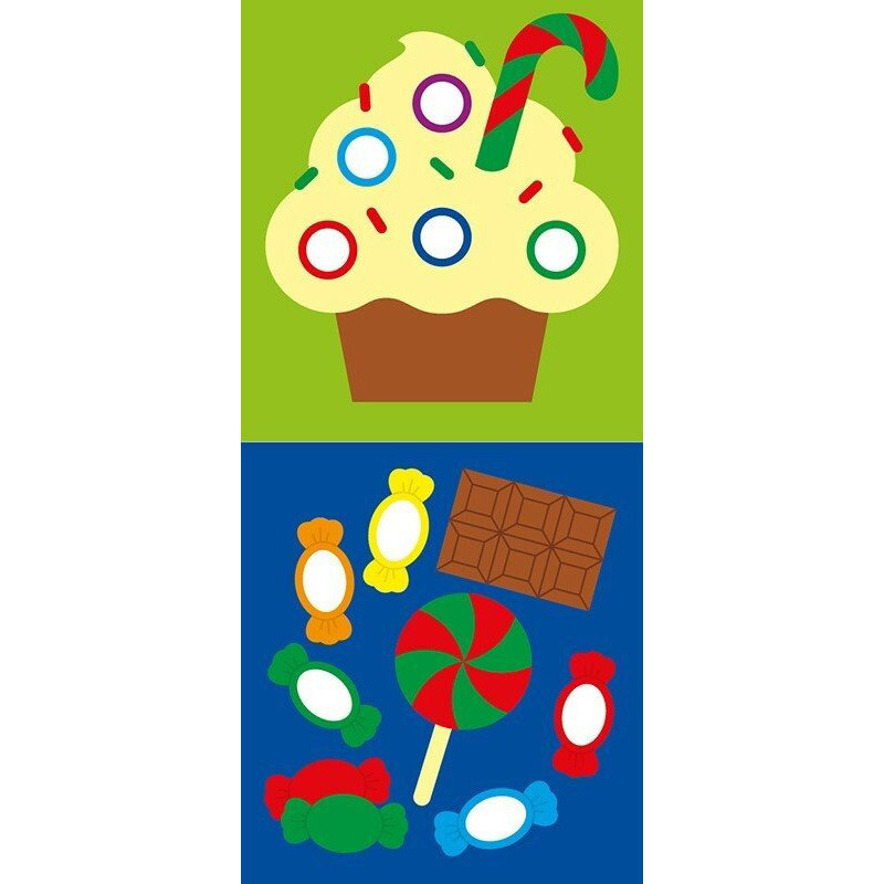 Мозаїка з наліпок для малюків