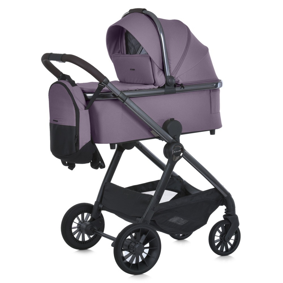 Детская универсальная коляска 2 в 1 RIVIERA El Camino ME 1183 Grape Pink