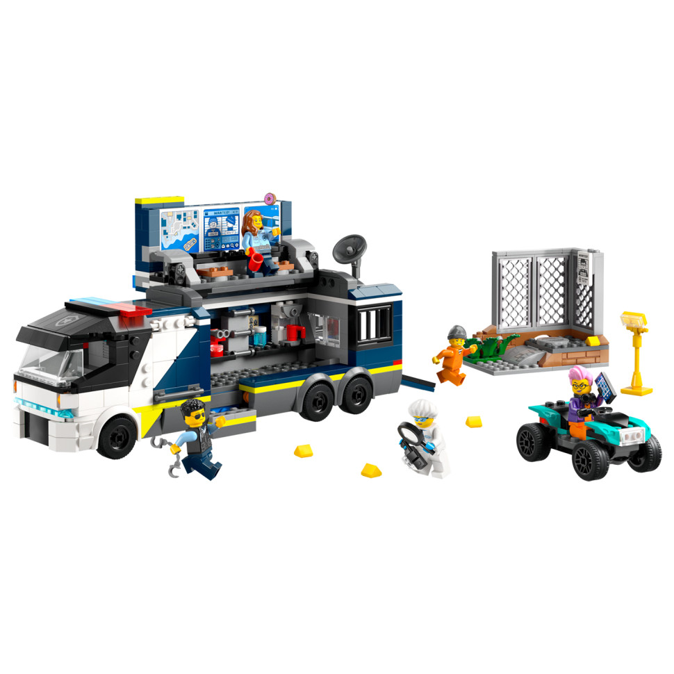 Конструктор Передвижная полицейская криминалистическая лаборатория LEGO 60418, 674 детали