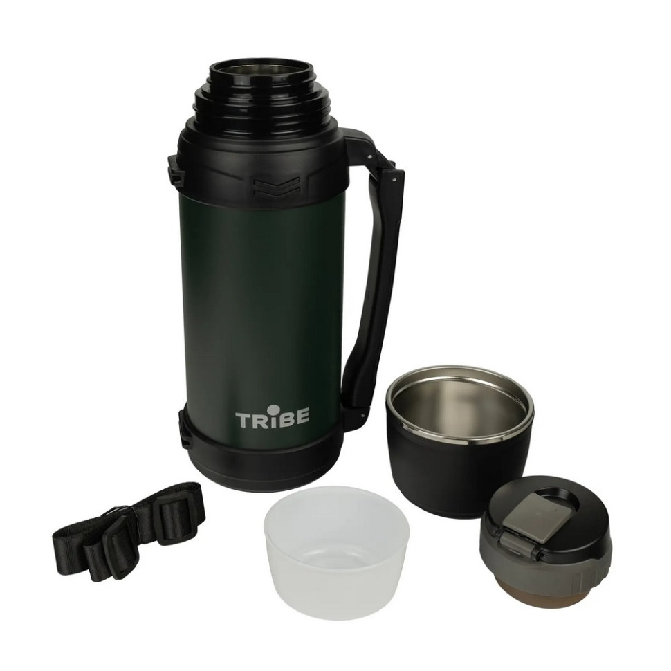 Термос Family line Tribe T-DG-0001-olive, Об'єм 2 л, оливковий