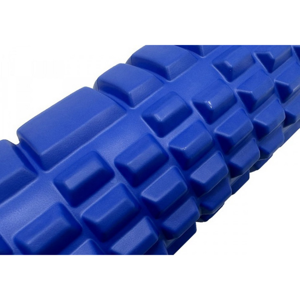 Массажный ролик Grid Roller v.1.1 EasyFit EF-2020-Bl 33 см, Синий