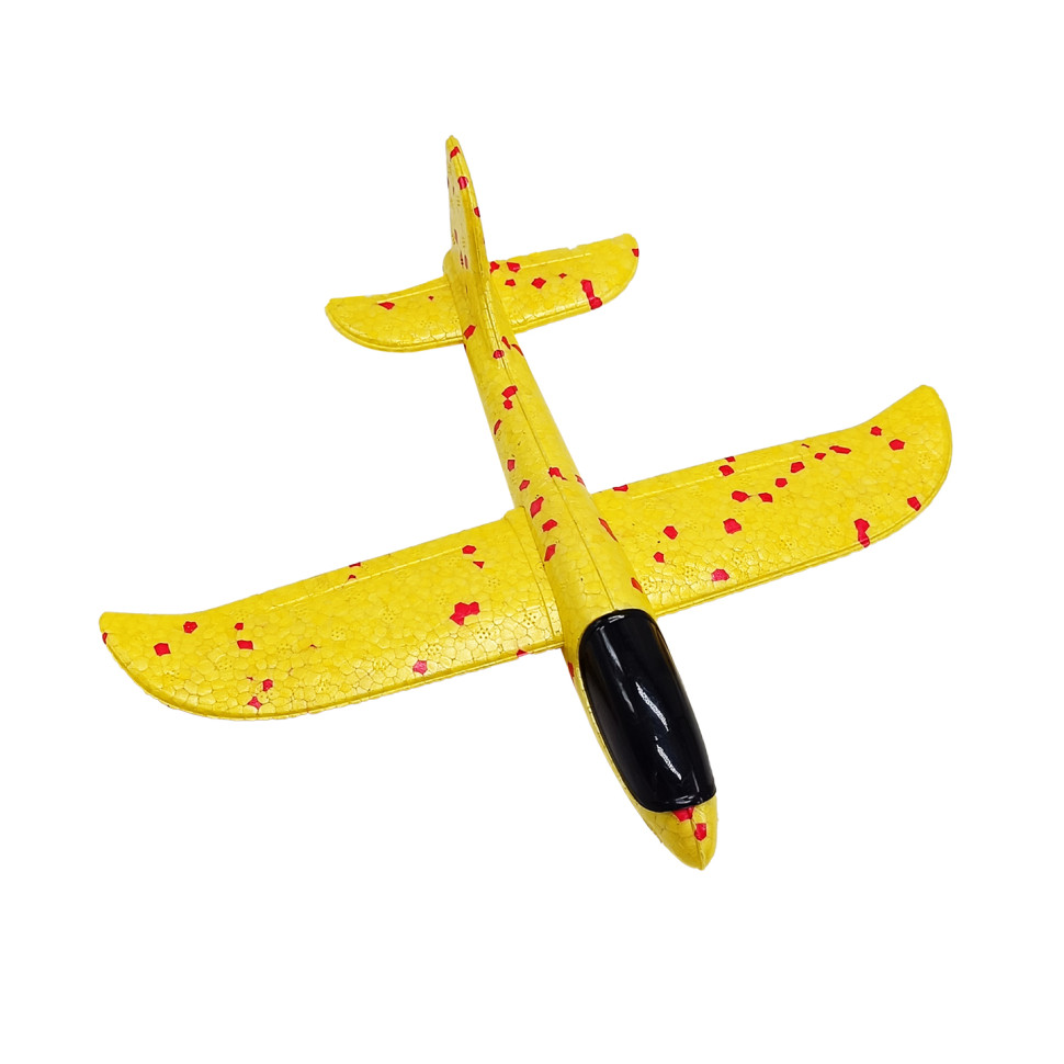Детский метательный самолет-планер Bambi C28006(Yellow) длина 26 см