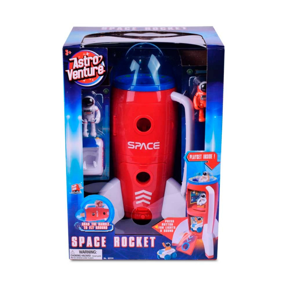 Игровой набор SPACE ROCKET Astro Venture 63114 звук и свет