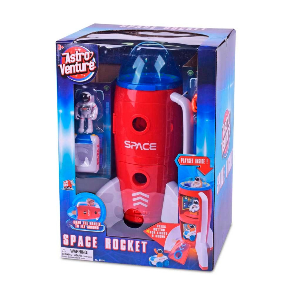 Игровой набор SPACE ROCKET Astro Venture 63114 звук и свет