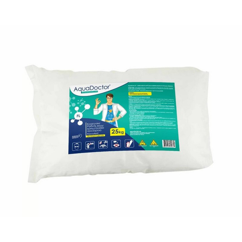 Коагулюючий засіб в гранулах тривалої дії FL AquaDoctor 18579AD 25 кг