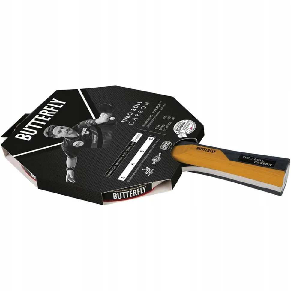 Ракетка для настольного тенниса Timo Boll Carbon Butterfly 85037