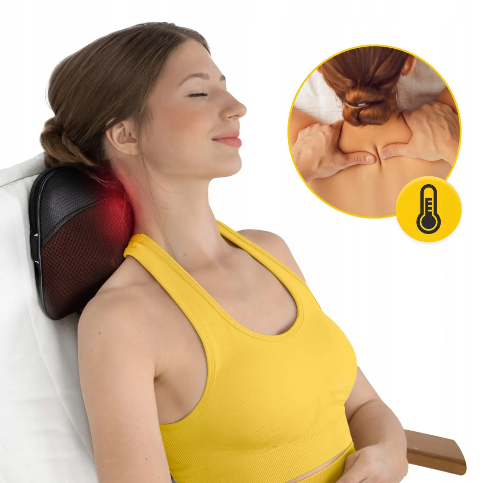 Подушка-масажер Shiatsu Ultra+ 4FIZJO 4FJ0559 Brown