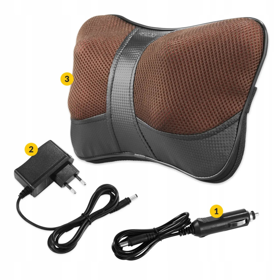Подушка-масажер Shiatsu Ultra+ 4FIZJO 4FJ0559 Brown
