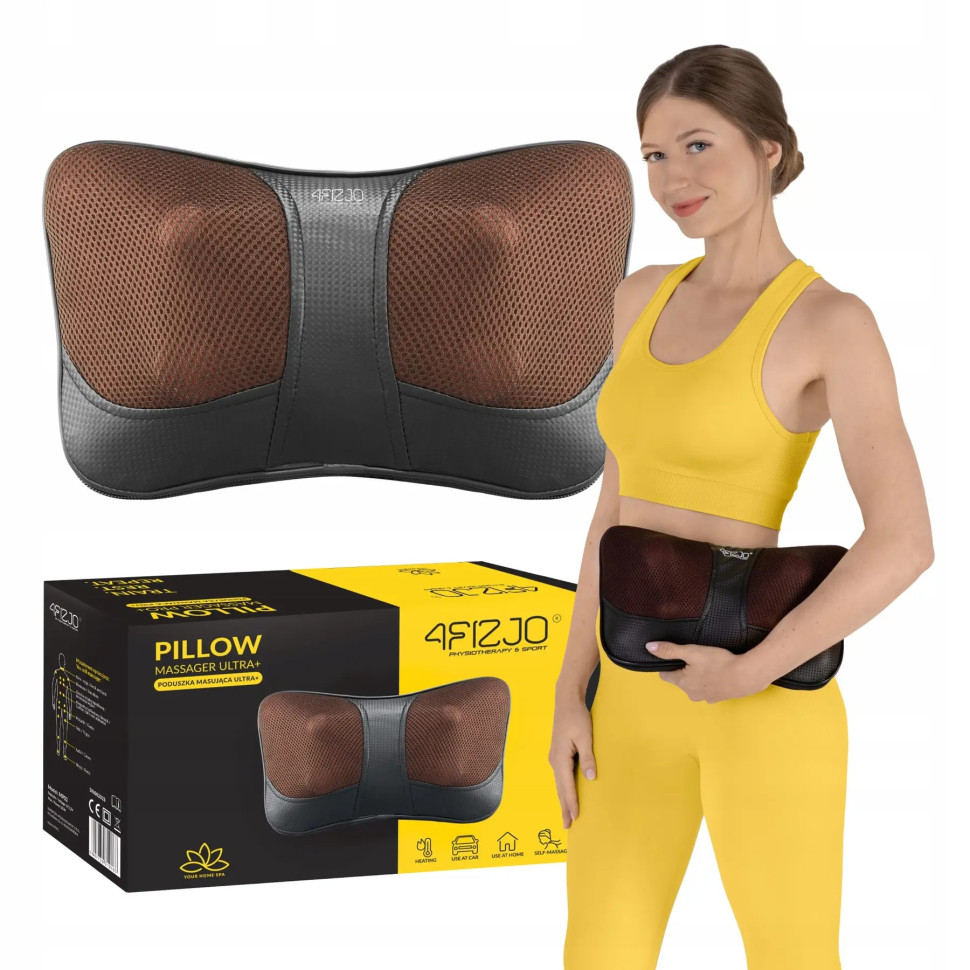 Подушка-масажер Shiatsu Ultra+ 4FIZJO 4FJ0559 Brown