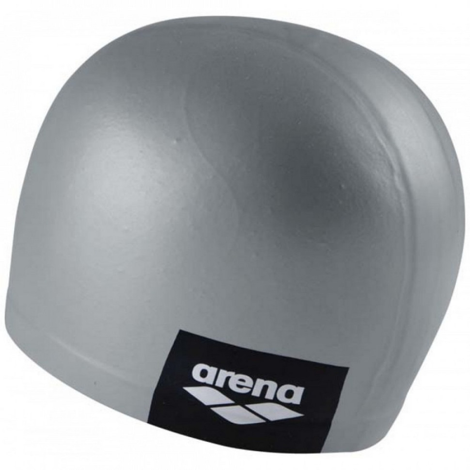 Шапка для плавания LOGO MOULDED CAP Arena 001912-202 серый, OSFM