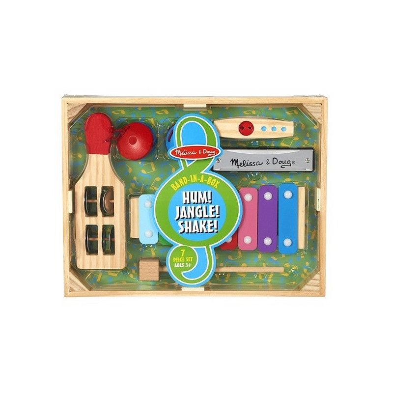 Детский набор музыкальных инструментов Melissa&Doug MD1318, 5 звуковых устройств
