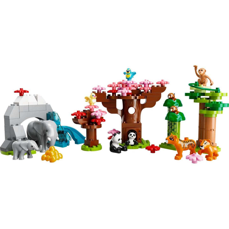 Конструктор LEGO DUPLO Town Дикие животные Азии 10974
