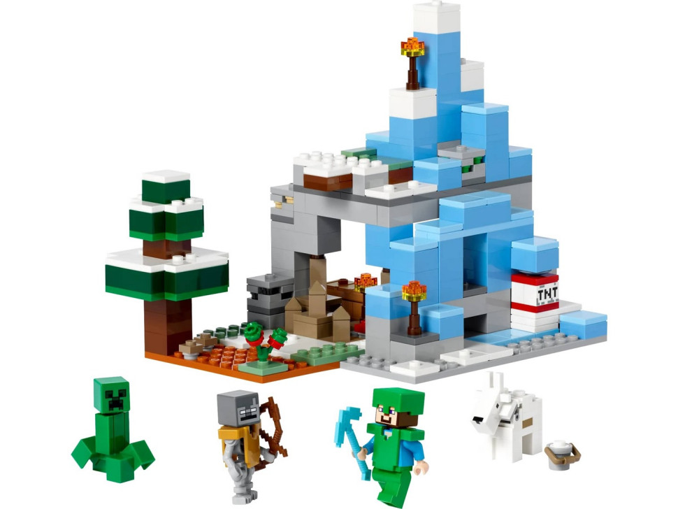Конструктор LEGO Minecraft Замерзшие верхушки 21243-