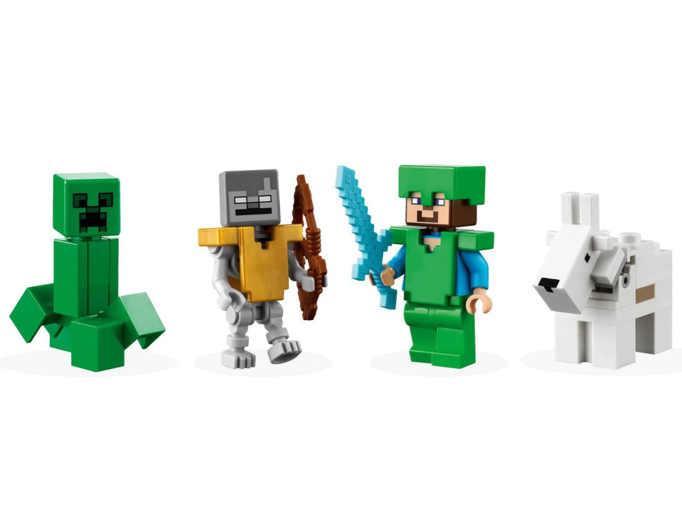 Конструктор LEGO Minecraft Замерзшие верхушки 21243-