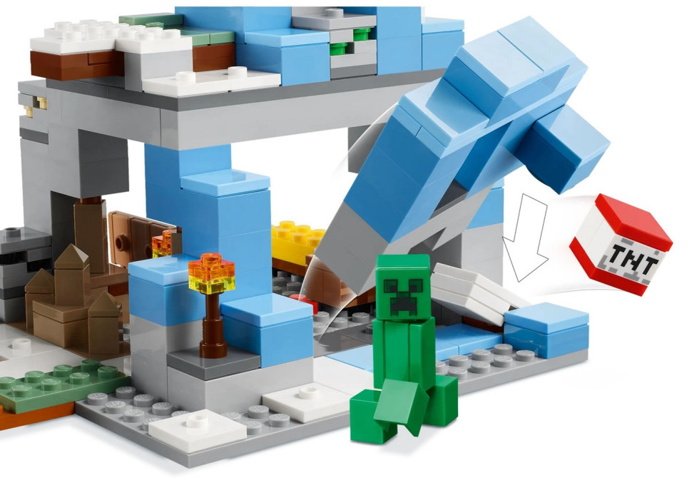Конструктор LEGO Minecraft Замерзшие верхушки 21243-