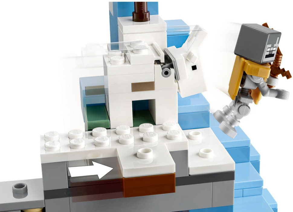 Конструктор LEGO Minecraft Замерзшие верхушки 21243-