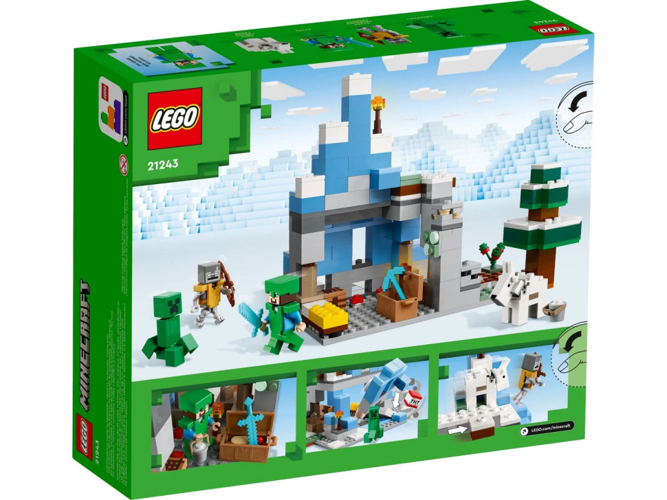 Конструктор LEGO Minecraft Замерзшие верхушки 21243-