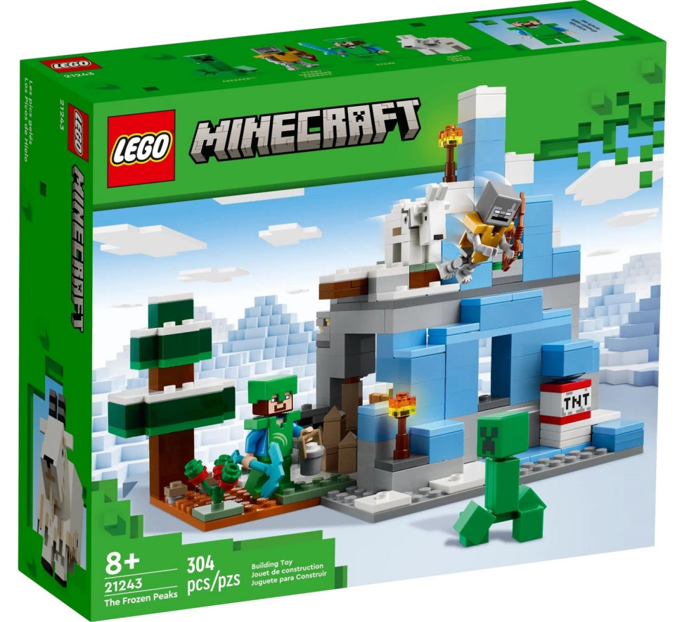 Конструктор LEGO Minecraft Замерзшие верхушки 21243-