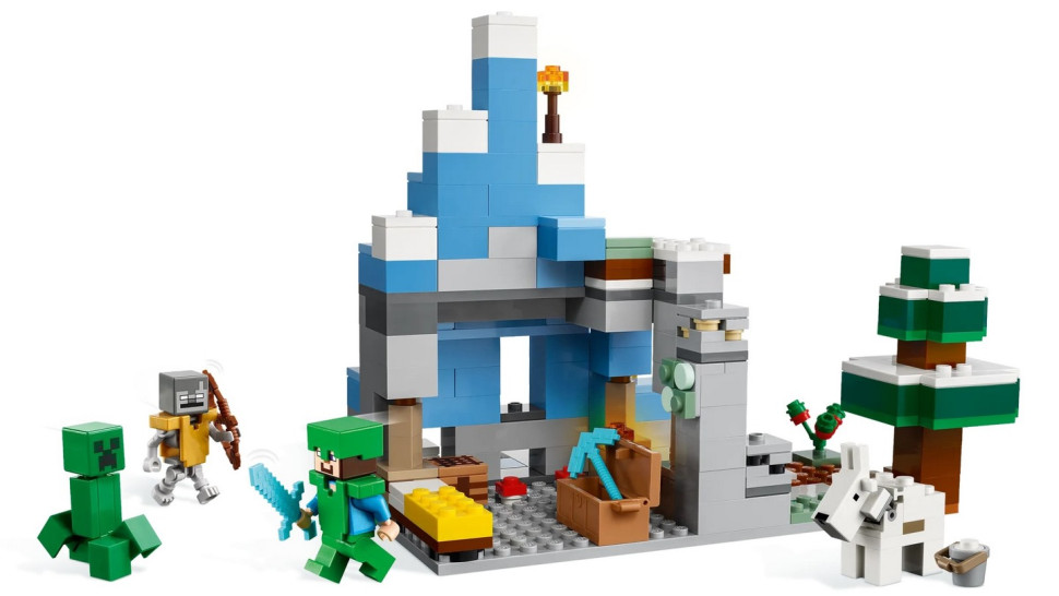 Конструктор LEGO Minecraft Замерзшие верхушки 21243-